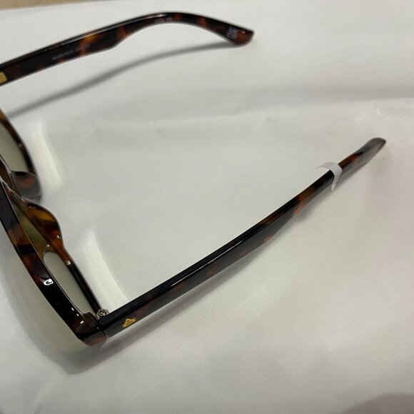 AIRE Whirlpool Dark Tort Aviator Sunglasses Khaki Lens Unisex NWOT - Picture 8 of 9